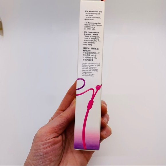 NWT TLC SOCL Sunrise Purple In-ear Headphones - Picture 4 of 13